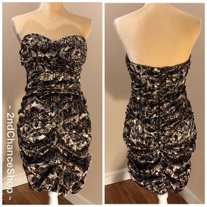 City Triangles | Strapless Cocktail Dress